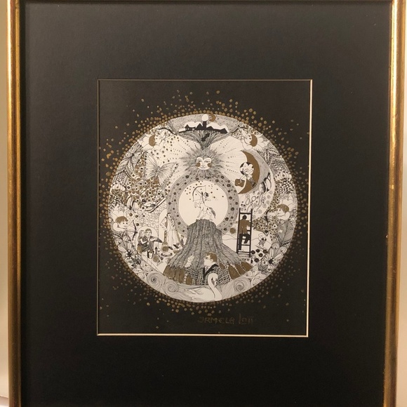 Sold Sagittarius Signed Framed Lithograph - Picture 2 of 4